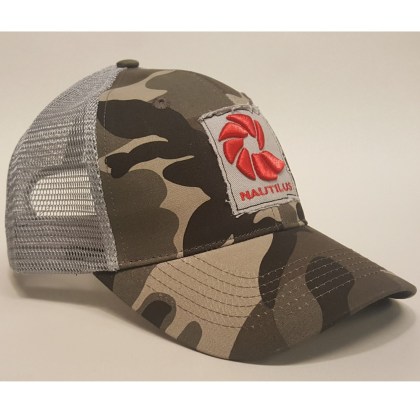 Czapka z daszkiem Nautilus Logo Trucker Hat – Grey Ghost